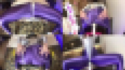 ❤固定電マ♡光沢レギンス❤長袖ハイレグレオタード♡　サンプル画像1