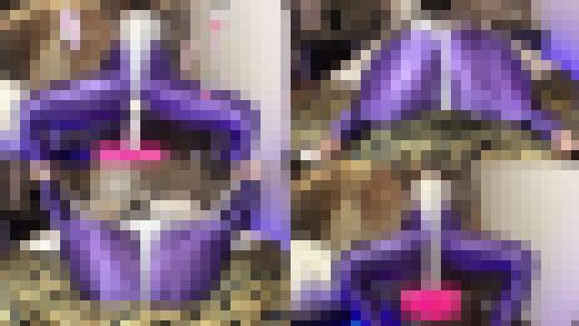 ❤固定電マ♡光沢レギンス❤長袖ハイレグレオタード♡　サンプル画像3