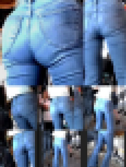 SS級□丸の内のOLさんパンパンデニムがエロ過ぎます□素人ドキュメント　サンプル画像1