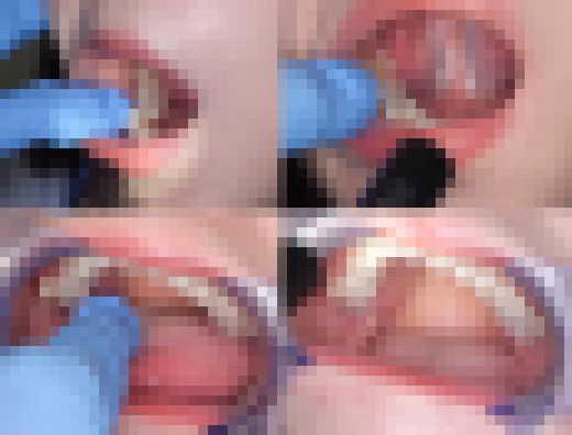 【触診、口腔の羞恥検査⑦】エロ乳セラピストさん。爆乳を揉みしだく。　サンプル画像2