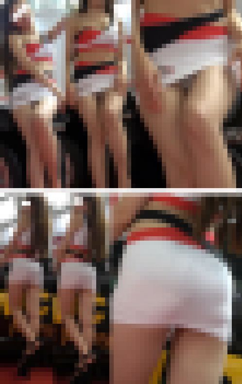 2本セット キャンギャルさんのチラ見せ v11とv12　サンプル画像1