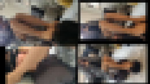 ホテルの1室でめいちゃんにストッキング美脚で顔面踏まれまくった存在を無視されたM男VOL2最終章　両足踏み編　サンプル画像1