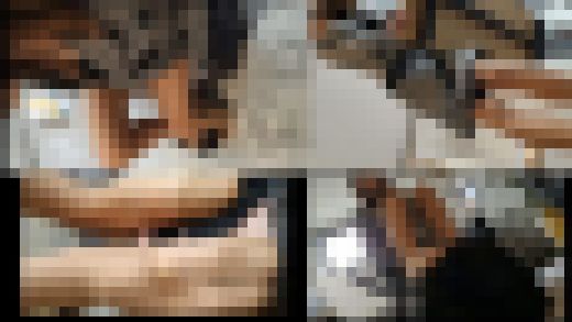 ホテルの1室でめいちゃんにストッキング美脚で顔面踏まれまくった存在を無視されたM男VOL2最終章　両足踏み編　サンプル画像3