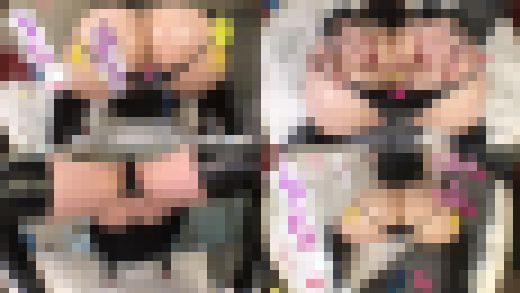 ♡ローレグエナメル黒セーラー戦士♡ローター3本inアナル×放屁♡　サンプル画像2