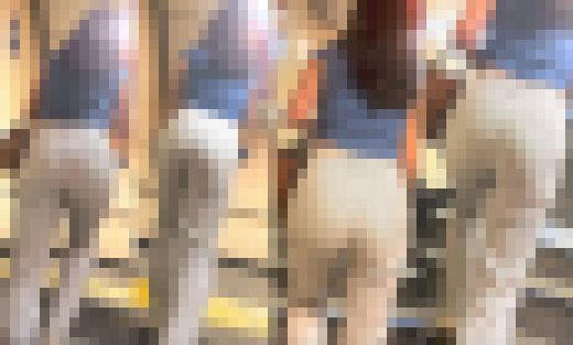 プレミアムクラスの美巨尻！エロカッコイイ色気とパンティラインで庶民を挑発! 下品なスラックス セレブ編　サンプル画像3