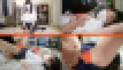 黒部屋【12】清純系ちっぱいのあやねちゃんに電マを当てると即イキ3回！アソコは糸引くほど濡れるかなりのむっつりスケベ具合（笑）　サンプル画像1