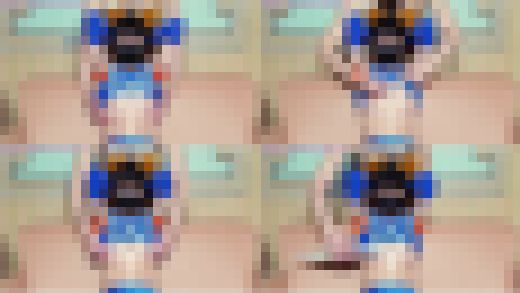 【オイル乳もみ電マ責め＃6】まあや②きつねダンス＆未処理の剛毛ワキ毛★オイルでヌルヌル乳もみ＆電マでイク　サンプル画像2