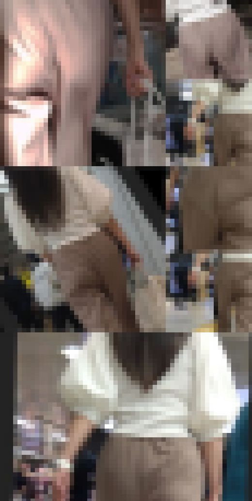 丸の内OLさん尻肉が上下左右に揺れる透ける□激写　サンプル画像3