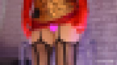 【正面観察】個人撮影 メタリックミニ&Tバック サンプル画像