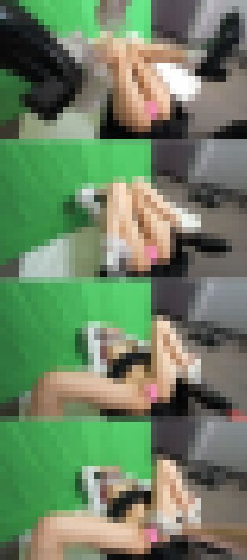 【★美○女戦士特撮★】「かのん」ちゃん固定カメラ後編（四つん這いおもちゃ当て→もっと恥ずかしい格好でビクンビクン）　サンプル画像3