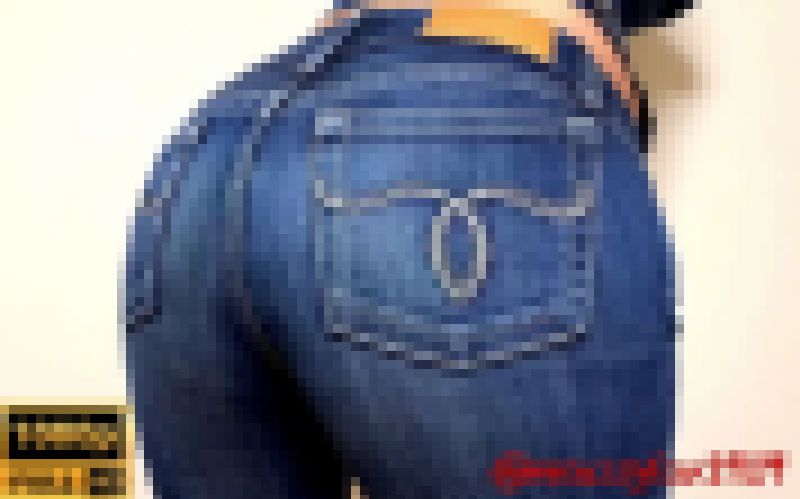 マウジーギャルデニム尻！男のチンポを異常勃起させる美尻ジーンズ❤️エッチな尻コキ動画！ サンプル画像