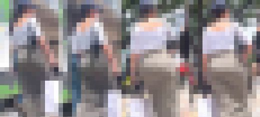 活きの良いパッツン美巨尻！色白エロボディにムニュンと突き出る潤い抜群のデカケツで♂を誘惑! 下品なロングスカート 小娘編　サンプル画像3