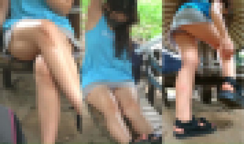 スポーツJDが丸見えだし汗だくだしで美味しそうすぎる サンプル画像