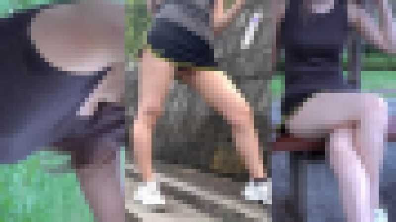 てっかてかの汗だくテニスJDを粘着接写 サンプル画像