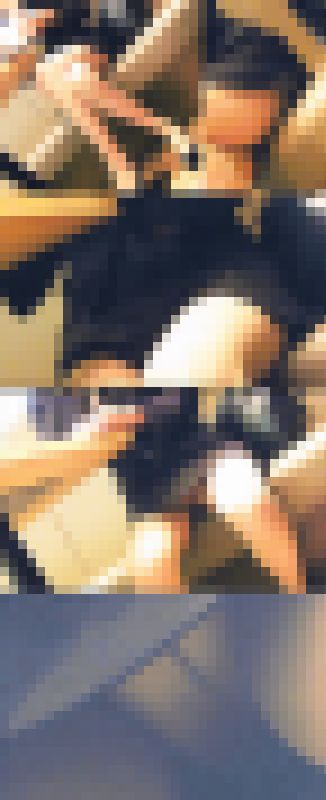 カフェで気を抜く美人OLさんの透けパンチラじっくり盗撮FHD動画　サンプル画像1