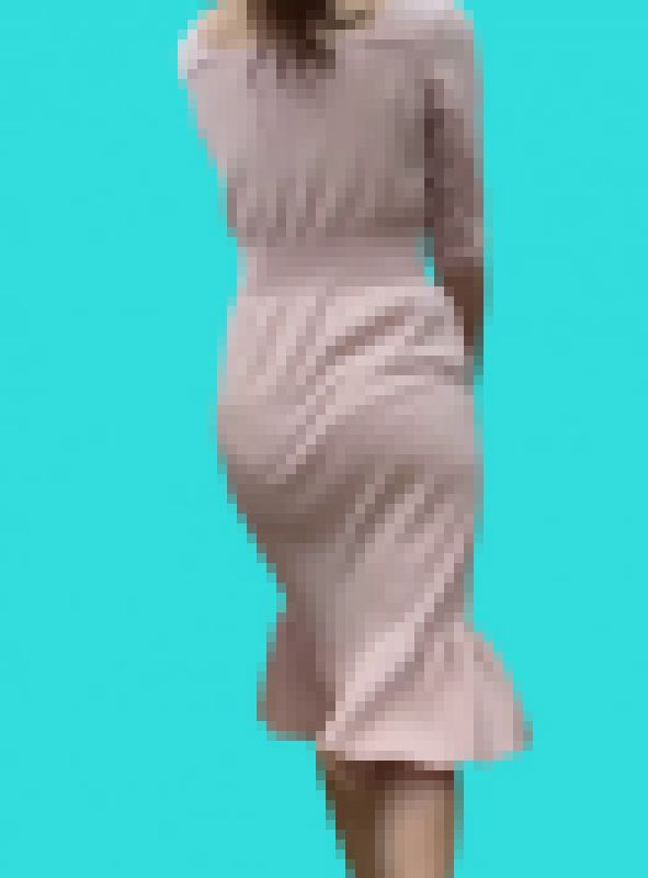 ロン爺の4Kピタパン女609 ぴったりなワンピースお姉さん サンプル画像