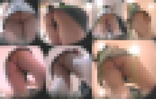 【ヤバいっ！ほどの喰い込みパンツを見せるお姉さんを逆さ撮り！】　サンプル画像3