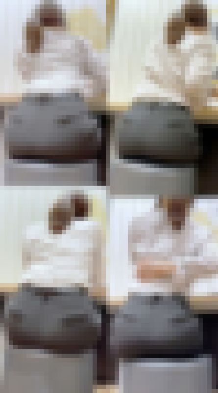 ピチピチパンツスーツ96_ムチムチ美尻を無防備に突き出す！！ハイスペックなOLお姉様♪　サンプル画像3
