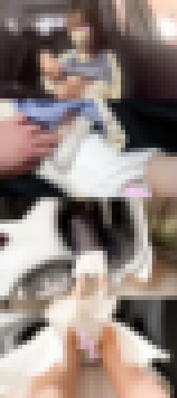 美巨乳美女に車内でお触りチカン♡美人同級生の美乳を揉みしだく♡【パンチラ/胸チラ/逆さ撮り】　サンプル画像3