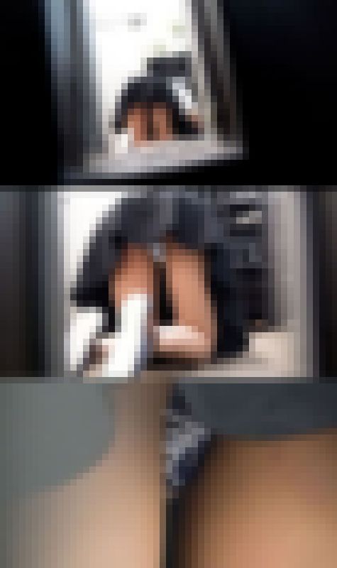 清楚系美人OLの美乳が丸見え。パンツの食い込みまで激写！【パンチラ/胸チラ】　サンプル画像2