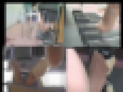 かわいい美脚モデルのエレクトーンペダルクラッシュ、ストッキング編　サンプル画像1