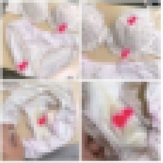 【ブラパン射精】産休明けで帰ってきた社員の母乳シミの付いたブラと凄いシミのクロッチに興奮して大量射精。　サンプル画像1