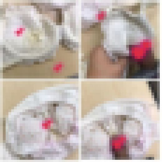 【ブラパン射精】産休明けで帰ってきた社員の母乳シミの付いたブラと凄いシミのクロッチに興奮して大量射精。　サンプル画像2