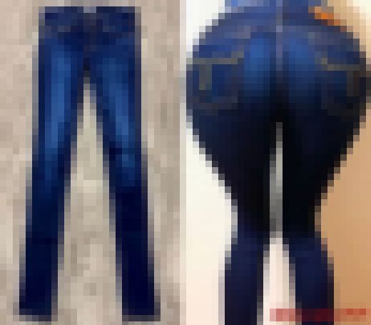 極上オカズ🩷着用前のジーンズと極上スキニーデニム尻😁変態ザーメンぶっかけ用動画🔞　サンプル画像1