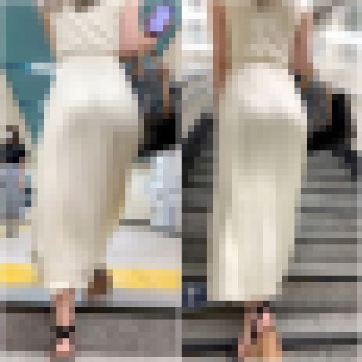 《素肌が透けてない！？スタイル抜群な高身長セレブ美女》　サンプル画像1