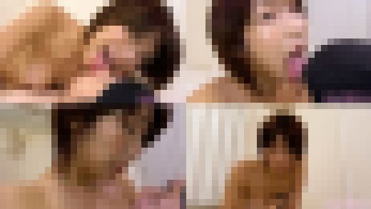 【舌フェチ唾フェチ】花宮きょうこのエロい舌でたっぷり顔舐め鼻舐め＆手コキプレイ　サンプル画像1