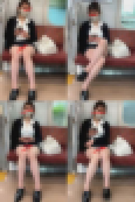 （顔モ無し)久しぶり登場スタイル抜群お姉さんのパンチラ☆　サンプル画像3