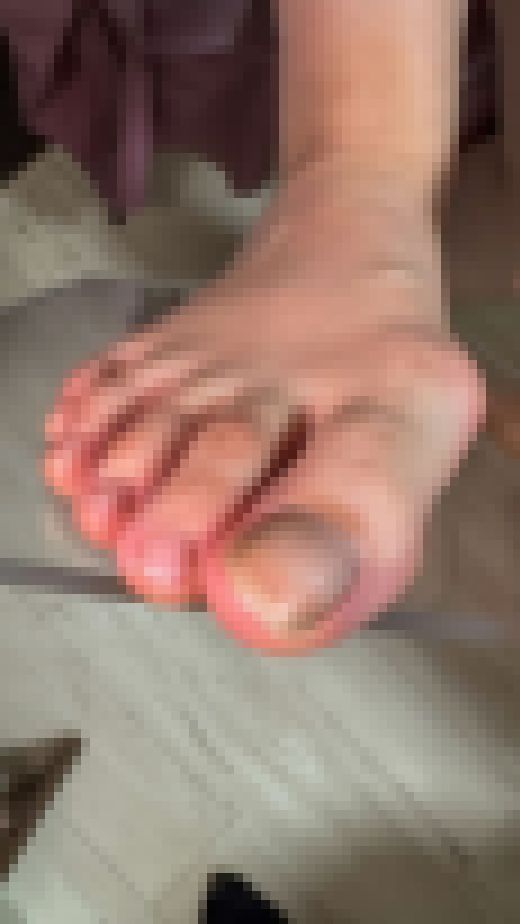 25.5センチの足の裏を堪能　サンプル画像1