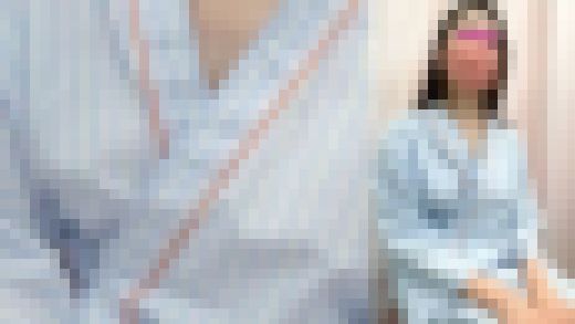 ｛猥褻診察カルテ#25}敏感すぎて乳首イキ！元ミスコン受賞OLさんぁ＂乳人妻OLさん　サンプル画像1