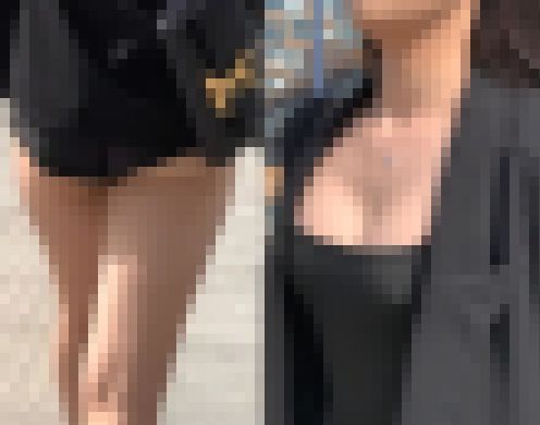 【音あり高画質】驚愕のノーブラ突起とハミ尻さん サンプル画像3