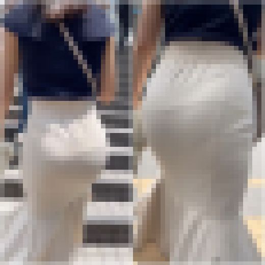 《パッツパツ過ぎまぜん!?お嬢様系美女のマーメイドタイトスカート》 サンプル画像3