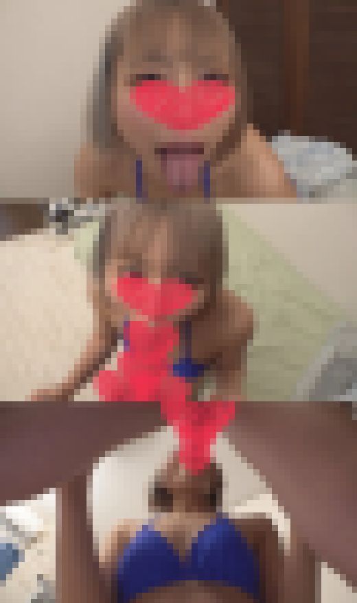 【喉奥バキュームフェラ】ゆるふわ系痴女ギャルのエレナちゃんにねっとりからみつく口マコのディープスロートでザーメンごっくんしても サンプル画像1