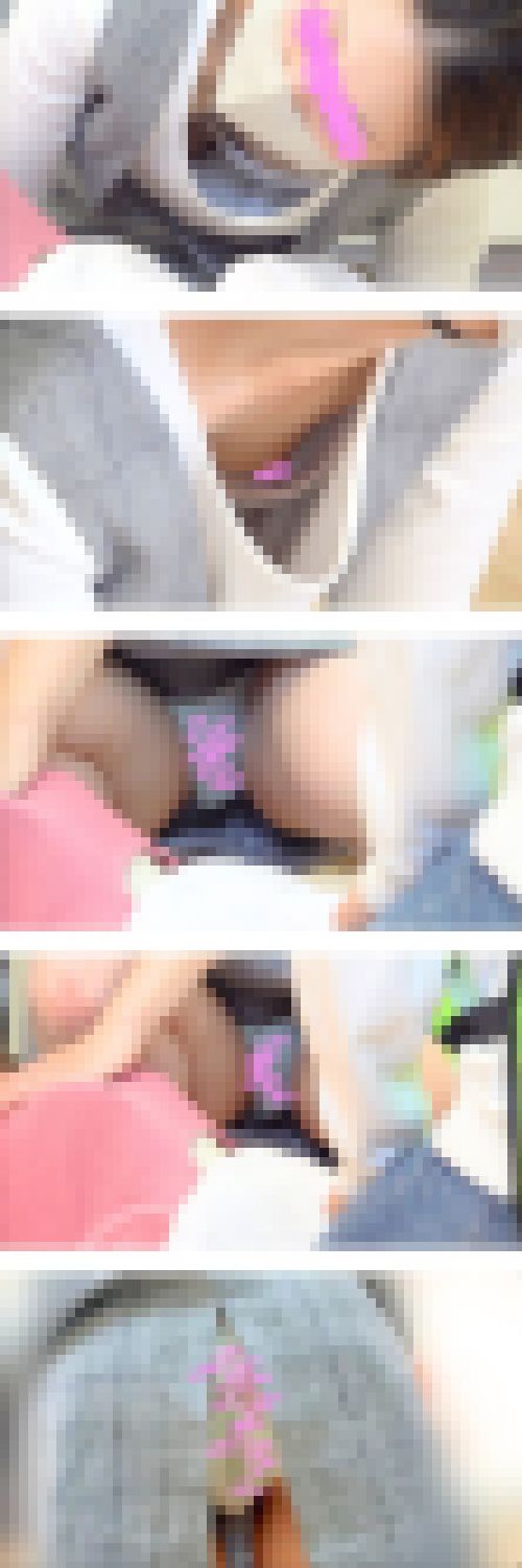 【ママたちのストレッチ&心マ】たゆたゆおっぱいと隙間から見えたレースショーツ サンプル画像1