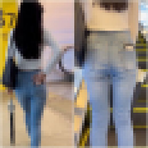 《パンパンときどきパンパン甘め！ハイウエストデニムの美人OL》　サンプル画像2