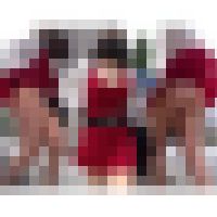 【着衣:ボディコンフレアワンピ】《本編》透けるような美白肌のムッチリJD!恥じらいが欲求に変わりケツを捧げる真正M女… サンプル画像