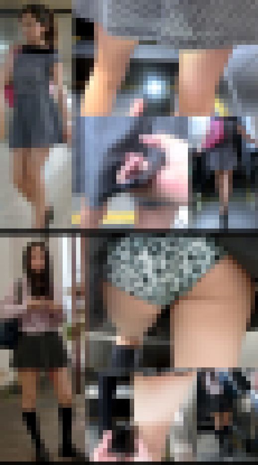 【4人お得セット】逆さ撮りの瞬間（尻タッチ,めくり,P撮12発）31,35,37,57　サンプル画像2