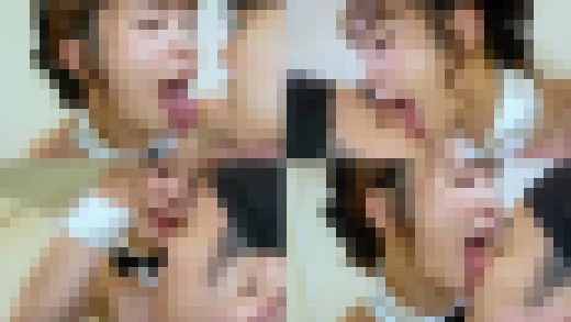 バーテンダーのお姉さんがエロすぎる!?舌唾フェチを見抜かれ、バーカウンターでたっぷり顔舐め唾責めプレイ♡【川越ゆい】 サンプル画像1
