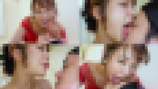 舌唾淫語で興奮させながら顔舐め唾責め手コキプレイ！【川越ゆい】　サンプル画像1