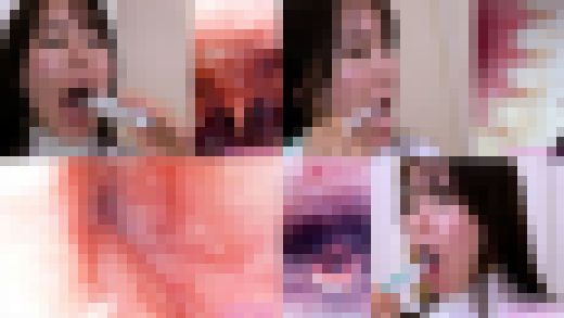 【歯フェチ】特別企画! 帆志科南さんの歯・口内・喉奥を歯科用カメラで観察 サンプル画像1