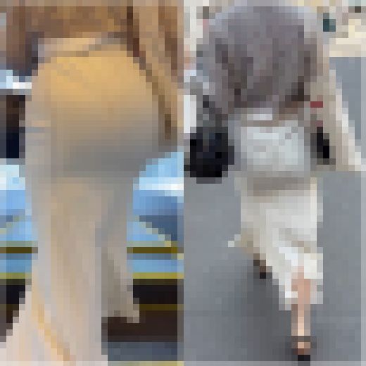 《美しい丸み!ぴちぴちマーメイドスカートの美人キャリアウーマン》 サンプル画像3