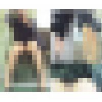 電車内エロスーツ美人OLさんのスト透けP撮り サンプル画像
