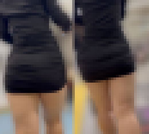 黒のタイトミニスカがセクシーなギャル2人組 サンプル画像1