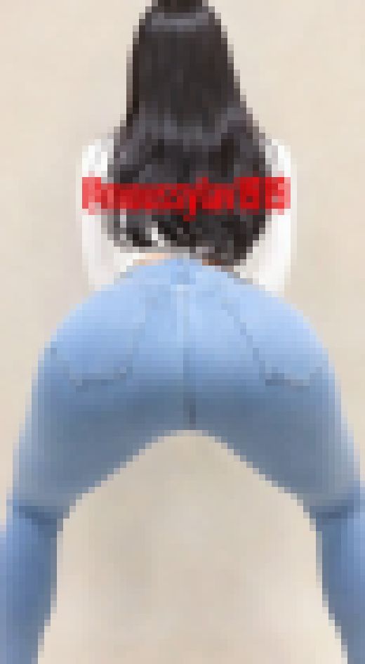 スキニーデニム👖職業モデルの高級エロ尻❤️脳汁と精子噴き出るド下品尻フリ! サンプル画像2