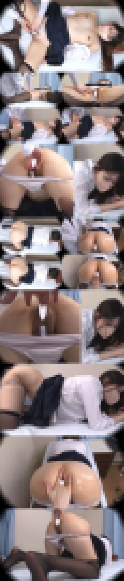【後編】ムッチリ顔Fカップデカ尻極美女Jおっぱい検診(改) 潮吹き男性器挿入　サンプル画像1
