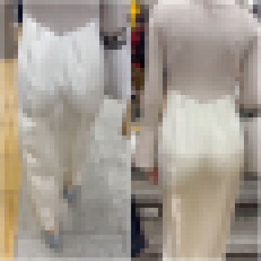 《ケツにへばり付くとはまさにこの事だ！アイドル級美女のオシャレワンピ》　サンプル画像1