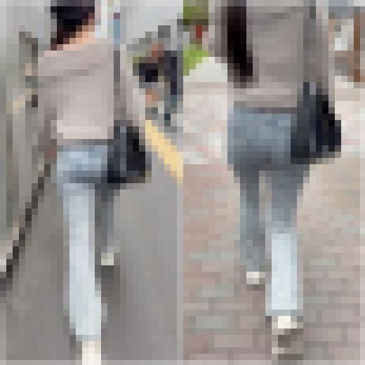 《パンパンでムニュムニュ！上玉美女の美巨尻浮かび上がるタイトデニム》　サンプル画像3